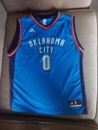 Oklahoma City Russell Westbrook Adidas Jersey Thunder Size Large 50cm Pit To Pit