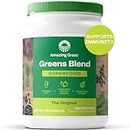 Amazing Grass Greens Superfood Blend with Organic Spirulina, Digestive Enzymes - 100 Servings
