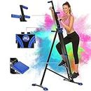 Vertical Climber for Home Gym Upgrade Folding Exercise Stair Stepper for Full Body Climbing Machine Climber Cardio Workout Adjustable Height