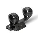 Monstrum Sidewinder Series Scope Mount with 45 Degree Canted Red Dot Sight Base | 30 mm Diameter | RMR Footprint