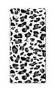 NDCOM for VIVO Y51 / VIVO Y51L Back Cover Black and White Leopard Printed Hard Case