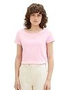 TOM TAILOR 1037487 T-Shirt, 31814-Lilac Candy, XS Femme