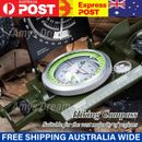 Military Metal Sighting Compass Outdoor Army Clinometer Hiking Gear Survival MEL