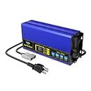 QPKING Automotive Battery Charger, 24V 30A Fully-Automatic Smart Charger, Automotive Battery Tester Analyzer for Forklift Club Car Golf Cart