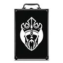 Game Card Storage Case (PRO Storm Edition) | Compatible with Magic The Gathering, Yugioh, and Other TCG Etc (Game Not Included) | Includes 8 Dividers | Fits up to 2000 Loose Unsleeved Cards