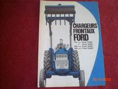 FORD FRONT LOADERS / TRACTORS ADVERTISING BROCHURE