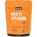 Multivitamin for Dogs Australian Made - Glucosamine Turmeric for Joint Support with Probiotics for Gut Health – Omega 3 Fish Oil for Skin & Heart Health - Vitamins & Minerals - 225g Powder 90 Scoops