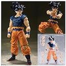 6 in Goku Action Figure, Super Saiya Goku Toys Multi Joint Movable Exquisite Box Packed Goku Toys Dragon Stars Action Figure. (Dark Blue -6 inches - e)