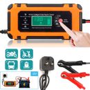 2024 NEW Car Battery Charger LCD 12V Trickle / Fast Vehicle HGV Lorry Heavy Duty