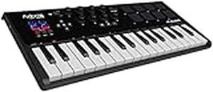 M-Audio Axiom AIR Mini 32 | Portable 32 Key USB MIDI Keyboard Controller with Drum Pads, DAW Controls, and Software Suite included