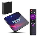 Android TV Box H96 Max 4GB +64GB BT 4.1 Smart 4K TV Box Android 11.0 RK3318 Quad Core CPU WiFi Set Top Boxes Support 3D 4K Ultra HD TV