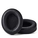 Professional Replacement Ear Pads for Beats Studio/Compatible with Studio Wired B0500 / Wireless B0501 / Studio 2 and Studio 3/Soft Protein Leather/Noise Isolation Memory Foam (Black)