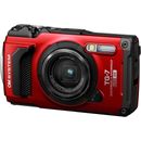OM SYSTEM Tough TG-7 Digitalkamera (rot) inkl. kostenloser HÜLLE