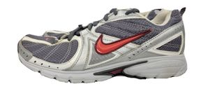 NIKE Womens Running Shoes 316064-081 Gray/Burgundy Size 7.5
