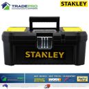 Stanley® Tool Chest Box 32cm Lockable Storage Toolbox Metal Latches & Orgainiser