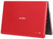 mcover Fonda Dura para 2019 ASUS C204MA / C204EE Series Computadora portátil resistente para educación portátil de 11.6 pulgadas - ASUS C204 Rojo