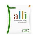 alli Diet Weight Loss Supplement Pills, Orlistat 60Mg Capsules, 170 Count