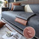 Funda de sofá impermeable de tela antiarañazos antideslizante para mascotas y niños decoración del hogar