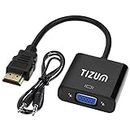 AirCase Tizum Hdmi to Vga/Av Adapter Cable 1080P for Projector, Computer, Laptop, Tv, Projectors & Tv