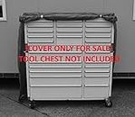 US PRO TOOLS MASSIVE TOOL CHEST BOX PROTECTIVE COVER ONLY- FOR STAINLESS STEEL CABINET 54″