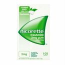 Chicle de nicotina Nicorette 2 mg sabor nuevo 105 piezas 1 caja fresca para dejar de fumar