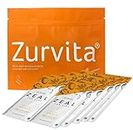 Zurvita Zeal for Life Wellness Drink Mix - Classic Mango Flavor, 10 Single-Serving Packets - Gluten-Free, Vegan, with Biotin, Vitamins B12, C, D, E, Iron, Magnesium, Zinc, and More for Overall Health