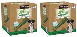 Kirkland Signature Dental Chews Dog Treats, 144 Count