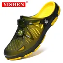 YISHEN Sandal Men Slippers Water Shoes Outdoor Beach Casual Shoes Hollow Out Zapatos De Hombre