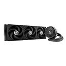 ARCTIC Liquid Freezer III 360 - Water Cooling PC, CPU AIO Water Cooler, Intel & AMD Compatible, efficient PWM-Controlled Pump, Fan: 200-1800 RPM, LGA1851 and LGA1700 Contact Frame - Black