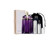 PICKN BUY Alien Perfume for Women, 3 fl oz Eau De Parfum Refillable Spray with Gift Pouch & Atomizer Travel Kit, Gift Set for Her - Designer Fragrances