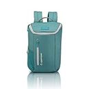 uppercase 25L Compact 5A Max Laptop Backpack| Up To 15.6'' | 3X More Water Resistant Sustainable Laptop Bag|With Rain-Proof Zippers|College Bag/Travel Bag For Men&Women|750 Days Warranty (Teal Blue)