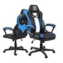 JOYFLY Gaming Chair, Game Chair for Adults, Gamer Chair Racing Style Ergonomic PC Chair with Headrest and Lumbar Support, for Boys Teens（Blue）
