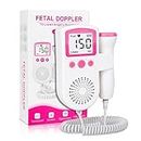 Dr. Care Fetal Doppler - Your Portable Companion for Pregnancy: 50-230M Measuring Hz, LCD Display, Pocket Size (Pink)