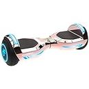 HOVERFLY Glide Hoverboard with Music Speaker, LED 6.5" Wheels Self Balancing Scooter with Dual 200W Motor up to 10km/h & Max 7km Range, Headlight & UL2272 Certified Electric Hover Boards Kids Teens