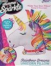Cra-Z-Art Shimmer and Sparkle Make Your Own Pillow Rainbow Unicorn