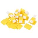 Aexit 8 Pcs Plastic Prototype PCB Board Test Fixture Jig Latch Yellow White (428af6788a9cdfcb6fe55fe414a824a8)