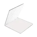 PH PandaHall Acrylic Stamp Block 5.9x6.1 Perfect Positioning Stamping Clear Stamps Scrapbook Craft Stamping Tool with Grid Lines for Card Making Scrapbooking and Other Paper Crafts