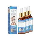 Botox Facial Serum, Cream for Women, 20% Vitamin C Face Serum with Hyaluronic Acid for Reduce the Appearance of Wrinkles, Plump Skin - 3 Pack（30 mL / 1 fl.oz)