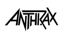 Calcomanía de vinilo ántrax banda thrash metal ventana coche guitarra portátil pegatina
