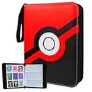 Trading Card Binder 9 Pocket, FOME Portable Card Binder Trading Card Holder with 900 Cards and 50 Removable Sleeves, Binder Photo Album Suitable for Yugioh MTG TCG Game Cards, Sports Cards
