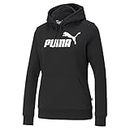 PUMA Plus Size Essentials Logo Fleece Hoodie Cotton Black 2X