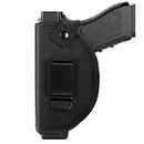 ACEXIER Verdecktes Pistolenholster für Rechts-Links-Zug IWB OWB Pistolenholster passend für kompakte Full-Size-Pistolen für Glock 23,26,M&P Shield