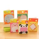 Cute Cartoon Sticky Notes Fun Animal Shaped Office Home