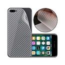 Case Creation Back Screen Guard Slim Fit 3M Clear Transparent 3D Carbon Fiber Back Skin Rear Screen Protector Sticker Protective Film Wrap Not Glass for Apple iPhone 6S Plus/iPhone 6S+ (Carbonn)
