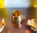 Brass glossy finish pure para/brass para for pooja room Kerala traditional brass item