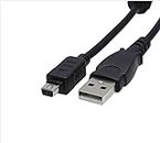 La Brodée High Grade USB cable for Olympus Digital Cameras- USB CABLE CB-USB5/CB-USB6- Works with Olympus model SP310, SP320, SP350 and More