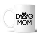 Latitude Run® Rathbone Dog Mom Coffee Mug Ceramic in Brown/White | 4 H in | Wayfair LTDR5933 40812181