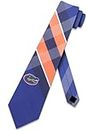 Florida Gators Grid Neck Tie with NCAA College Sports Team Logo