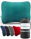 DREAMCARE Camping Pillow Medium 14 x 18 Green