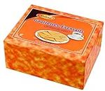 Roland Foods French Eventails, 45 Degree Fan Wafers, Sourced in the USA, 60-Ounce Tin